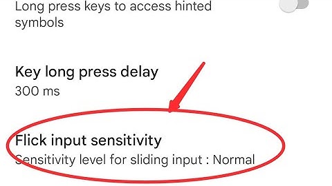 How to increase sensitivity in Gboard, Gboard me sensitivity kaise change kare