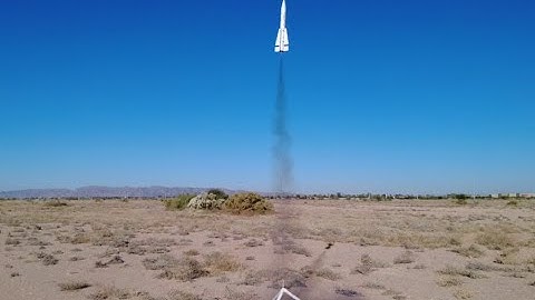 Estes Phoenix Missile, scratch built Dauphin, Quest UFO LAUNCHES!