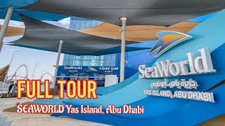 SeaWorld Abu Dhabi Full Tour January 2024 | Marine Life Theme Park | 8 IMMERSIVE REALMS #youtube #up