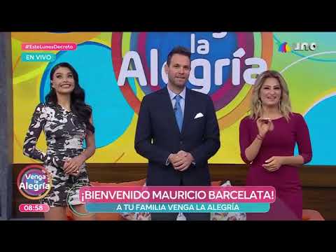 Mauricio Barcelata Nuevo Conductor de Venga La Alegría