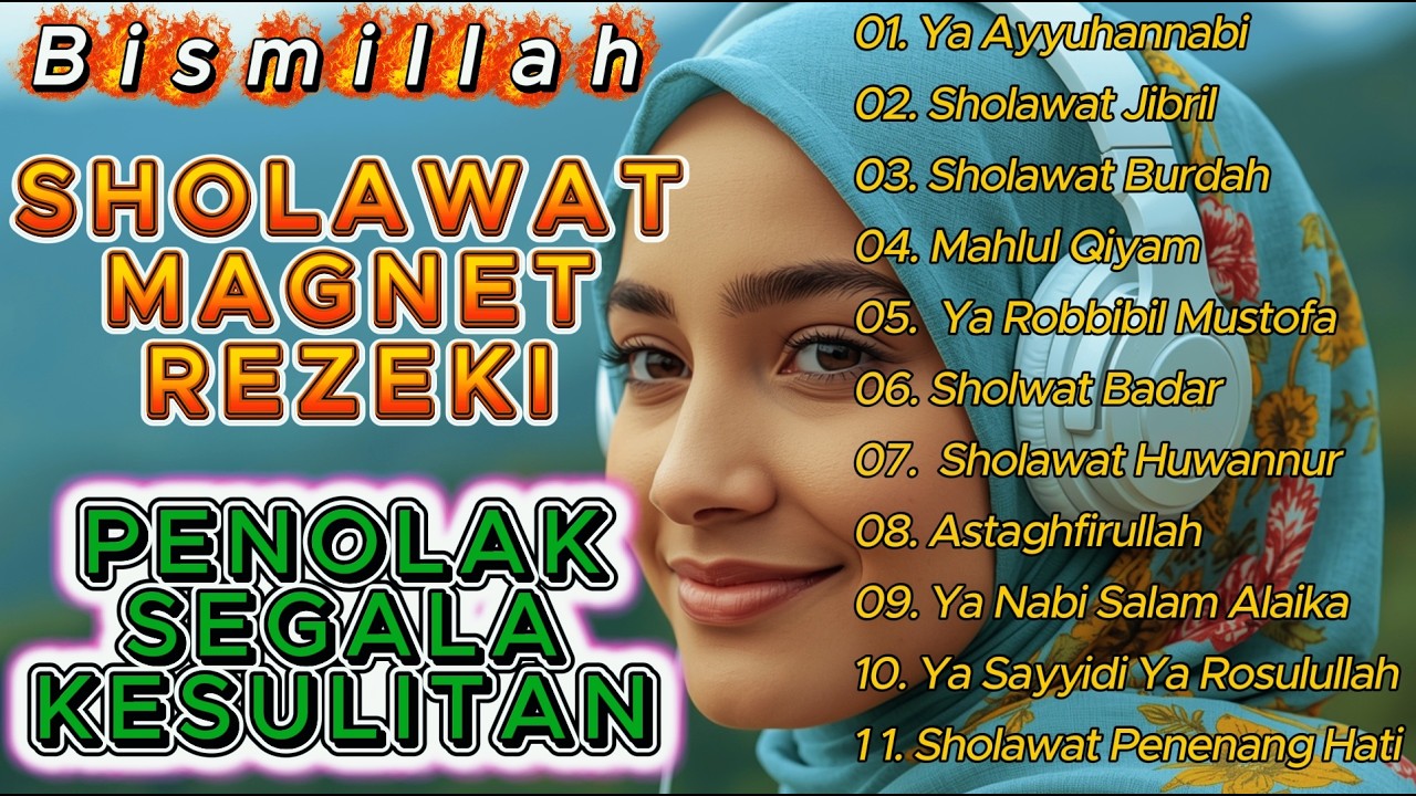 SHOLAWAT PENARIK REZEKI PALING DAHSYAT, Sholawat Nabi Muhammad SAW, SALAWAT JIBRIL PALING MERDU