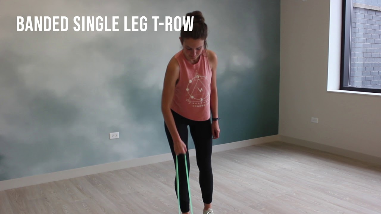 Banded Single Leg TRow YouTube