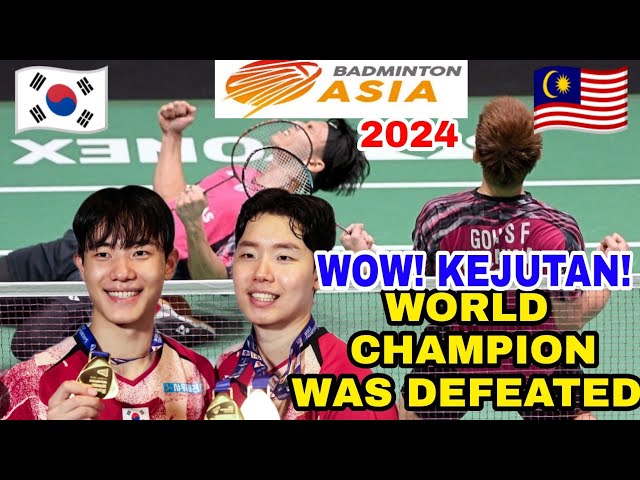 BAC 2024 | SHOCKING! Sze Fei/N. Izzuddin Defeated Kang M. Yuk/Seo Seung Jae the World Champ class=