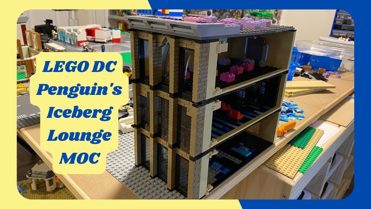 LEGO DC Penguin’s Iceberg Lounge MOC YouTube