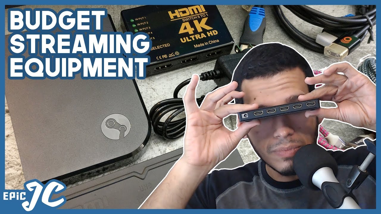 Budget Streaming Equipment Unboxing (Steam Link, HDMI Splitter