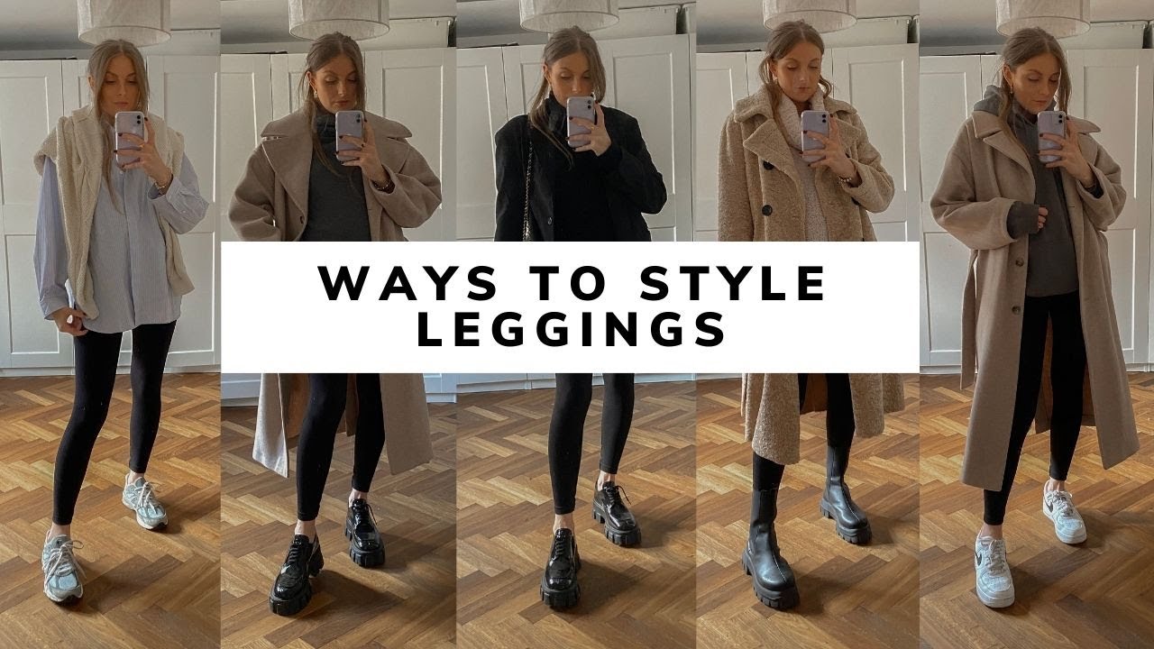 7 Simple Ways to Style Leggings ft. Everlane 