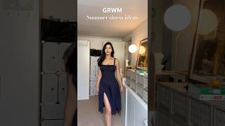 요즘 해외에서 유행하는 여름 원피스 GRWM / summer dress ideas