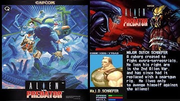 Alien vs. Predator - Major Dutch Schaefer - Arcade Playthrough