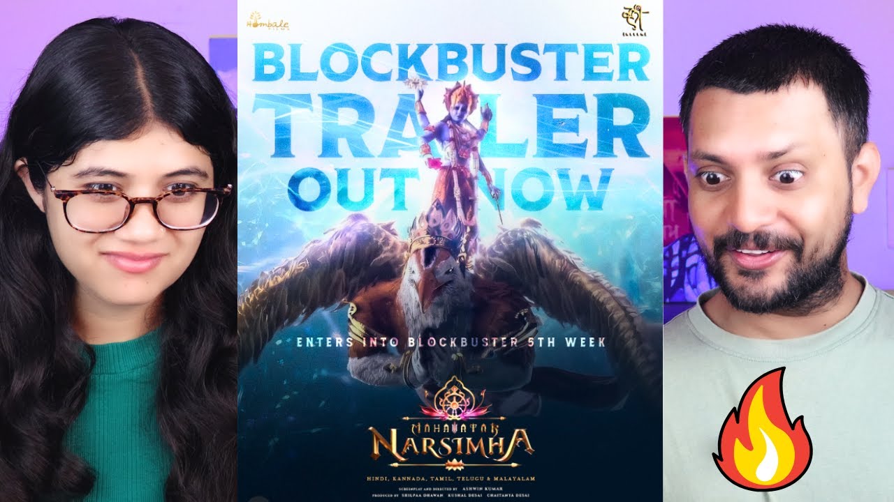 Mahavatar Narsimha Blockbuster Trailer Reaction - Hindi | Ashwin | Hombale Films| Hombale Films