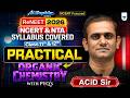 Practical Organic Chemistry (POC) One-Shot | ReNEET 2026 Complete Revision | ACiD Sir