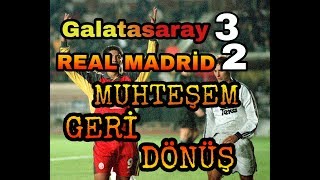 Galatasaray 3 - 2 Real Madrid Efsane Geri̇ Dönüş 💪| 3 Nisan 2001 Resimi