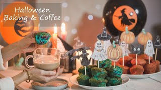 PLAYLIST Halloween Funny Baking, Coffee & DIY Decorations | Spider Cake | Colourful Muffins