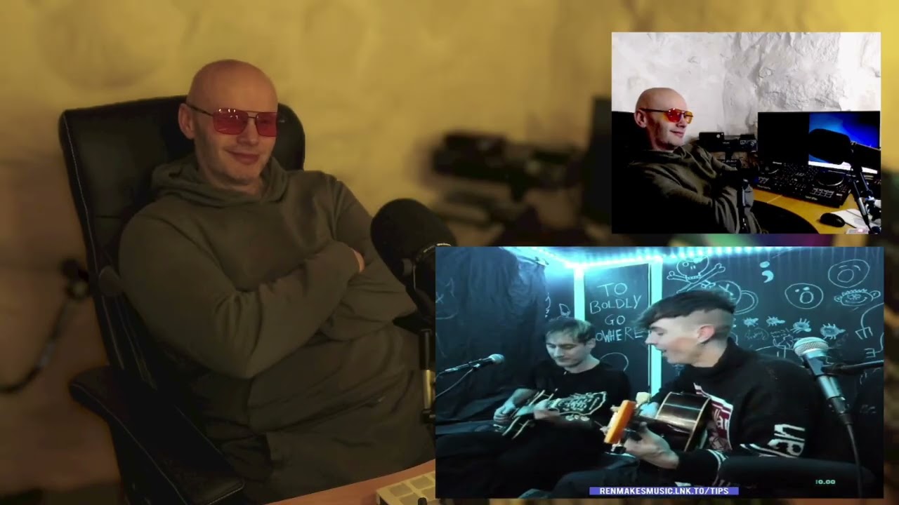 REN- ROMAIN-KNOCKING ON HEAVENS DOOR- Twitch live#chitchat #renegade #renreaction #music 