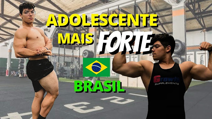 O ADOLESCENTE MAIS FORTE DO BRASIL | Nicolas