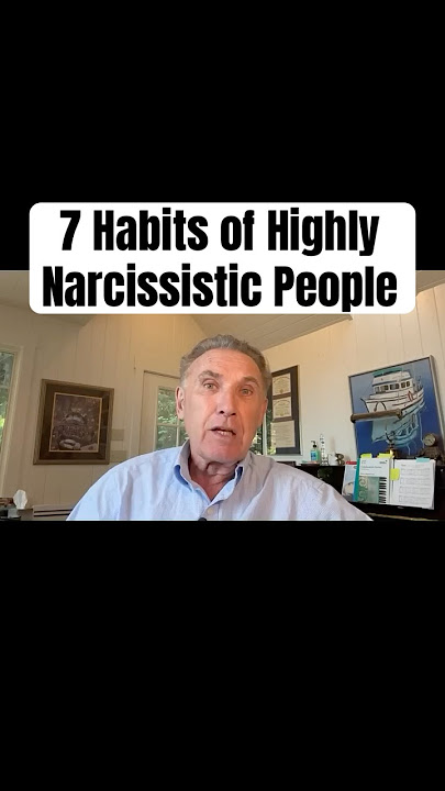 7 Habits of Highly Narcissistic People #narcissism #narcissist