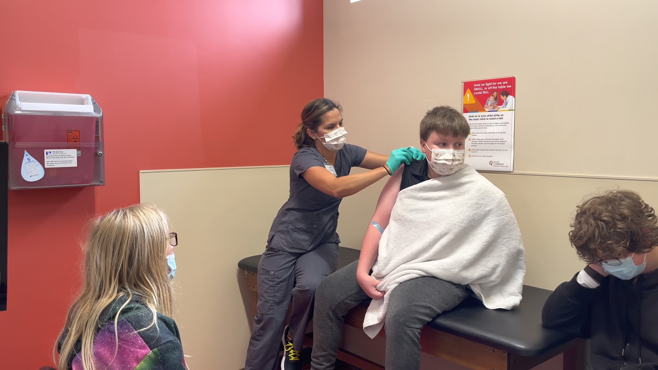 The Kids were all so BRAVE Today! they got flu shots