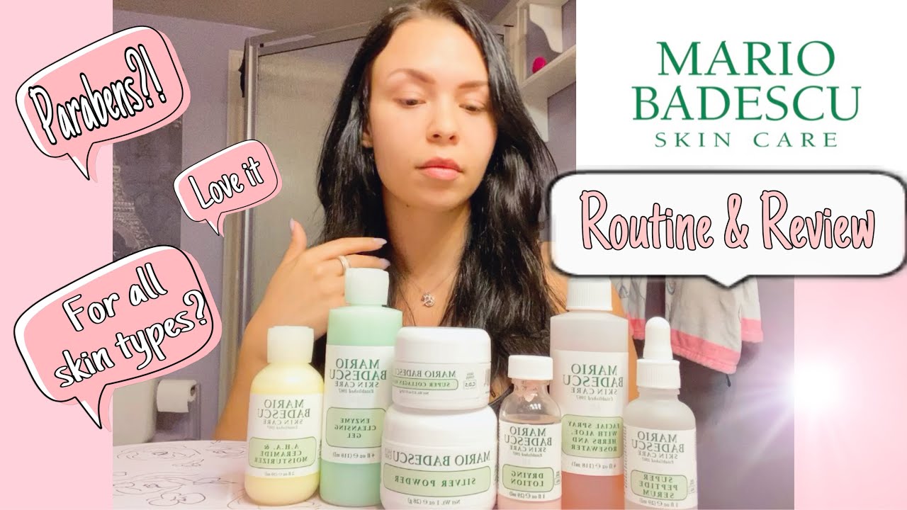 MARIO BADESCU SKIN CARE HONEST REVIEW & ROUTINE 2020 (dry,oily,acne