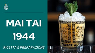 Ricetta cocktail Mai Tai (Trader Vic 1944) | Giovanni Ceccarelli - Cocktail Engineering