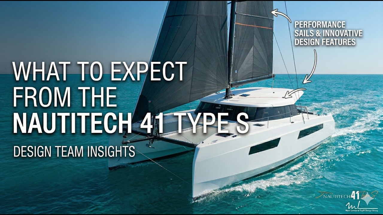 ⁣The Next Generation of Performance Cruising: The Nautitech 41 Type S ⛵