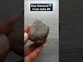 Raw Uncut Diamond From India Shorts Diamond Gems India Earth Diamonds Viral Nature