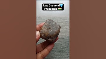 😱✨Raw Uncut Diamond💎From India 🇮🇳 #shorts #diamond #gems #india #earth #diamonds #viral #nature