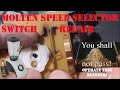 Bosch Blender molten speed selector switch repair