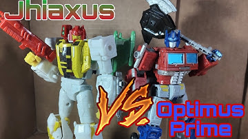 Optimus Prime vs Jhiaxus | Stop Motion Short film