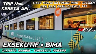 KERETA SUITECLASS COMPARTMENT & RESTORASI MEWAH TERBARU ‼️ TRIP KA. EKSEKUTIF BIMA ‼️ TIKET 450 K 🔥