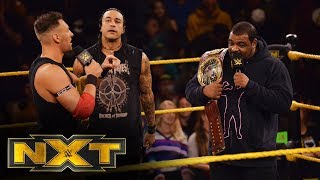 Keith Lee is confronted by Dominik Dijakovic and Damian Priest: WWE NXT, Jan. 29, 2020