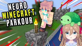 Vedal Tests Neuros Minecraft Parkour Skills