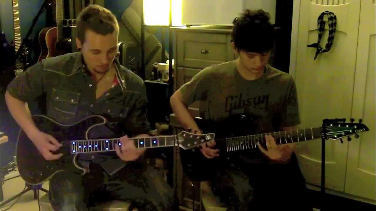 White Walls BTBAM (HD Dual Guitar Cover Transposed to EStandard