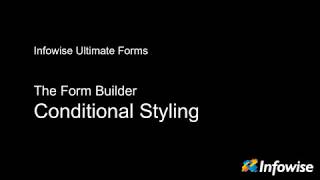Details Form Builder - Conditional Styling Guide