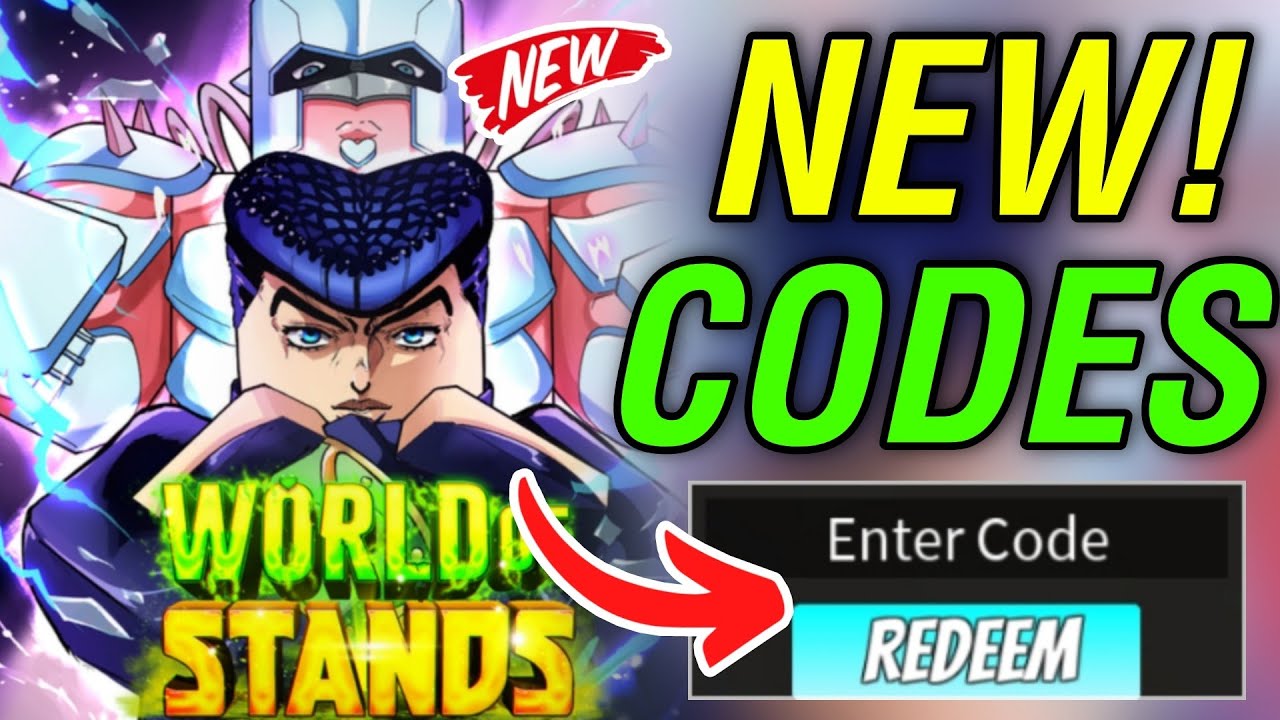 ⚠️NEW UPDATE⚠️WORLD OF STANDS ROBLOX CODES 2023 - WORLD OF STANDS CODES ...