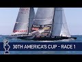 30th America's Cup Race 1 ITA vs. NZL | AMERICA'S CUP