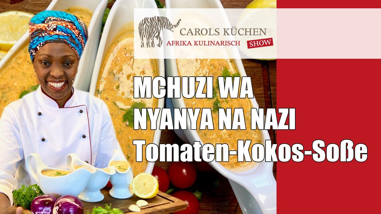 Mchuzi wa nyanya nanazi - Tomaten-Kokos-Sauce (VEGAN)