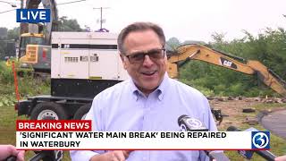'Significant' water main break reported in Waterbury