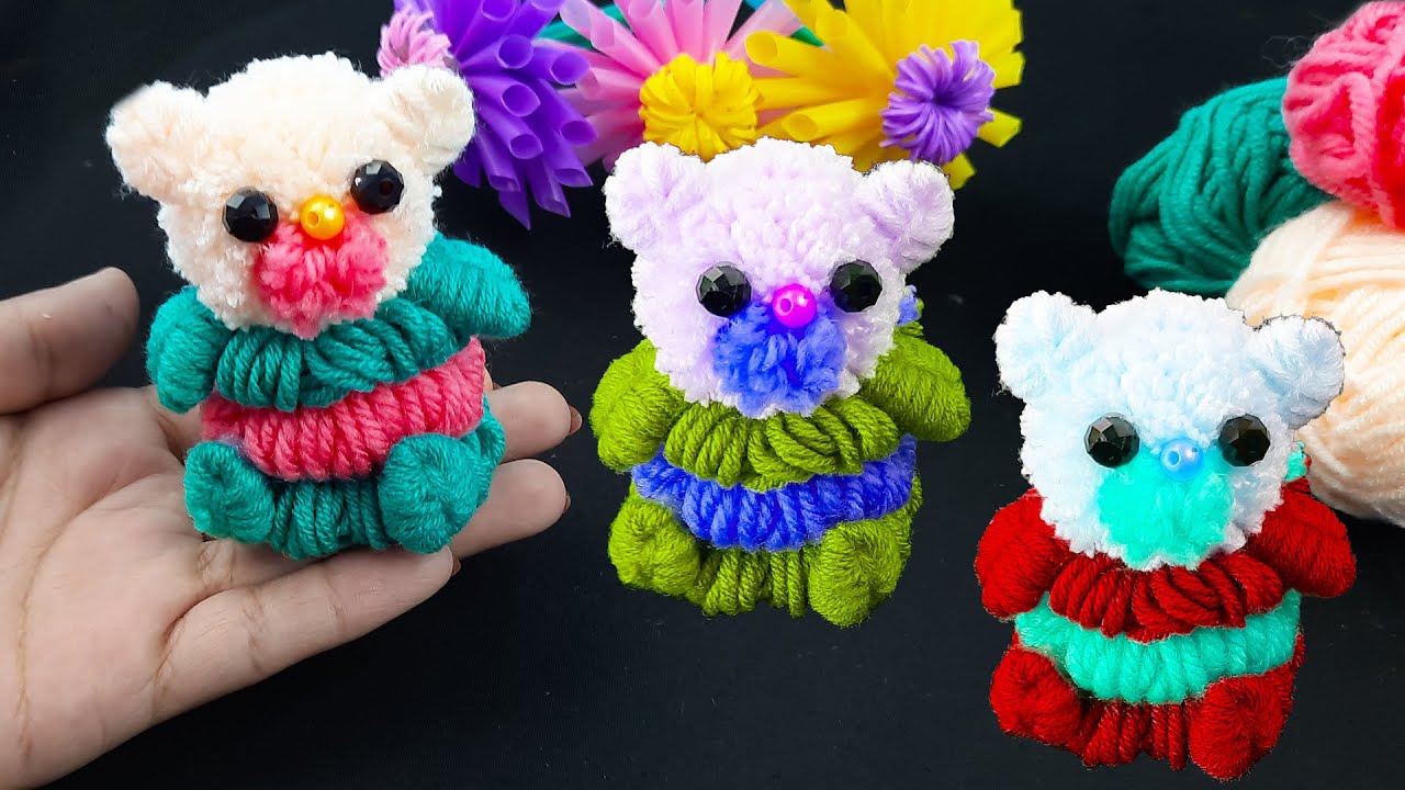 It's so Cute ☀️ Superb Kitty Craft Idea with Yarn - You will Love It !! DIY Amazing Kitty dolls