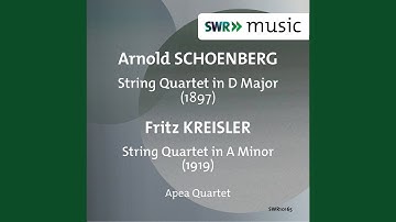 String Quartet No. 1 in D Major, Op. 7: II. Intermezzo: Andantino grazioso