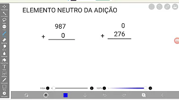 Qual é o elemento neutro da multiplicação e por quê?