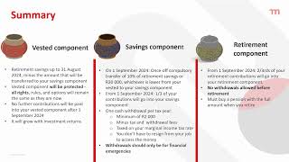 Understanding the Two-pot Retirement System