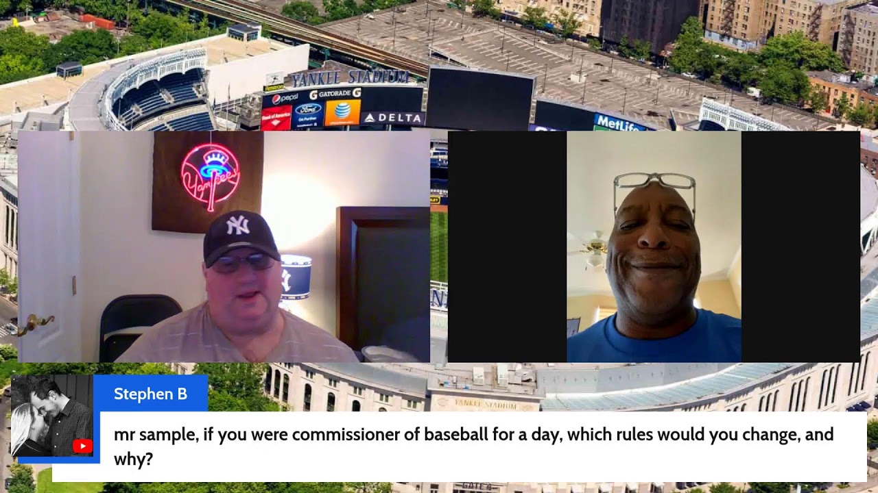 LIVE INTERVIEW FORMER YANKEE BILLY SAMPLE