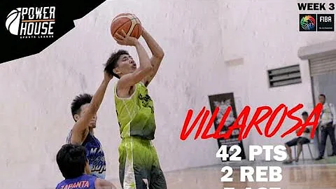 Villarosa 42 Points Vs Climbs | Powerhouse Sports ...
