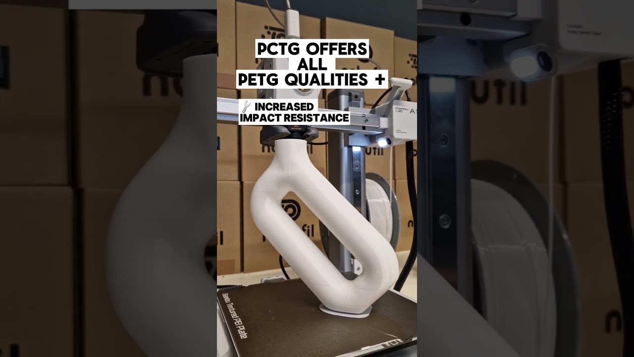 3D Drucken mit Nobufil PCTG/ 3D Printing with Nobufil PCTG 