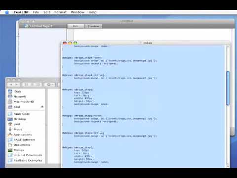 How to use RAGE Software's Map Design with Rapidweaver - YouTube