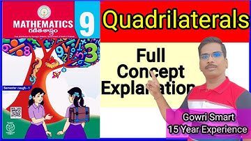 9th Class Maths New Syllabus|| Chapter-8|| Quadrilaterals Full Concept|| Must Watch Video