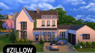 Sims 4 Zillow homes 5 bedroom 4bathroom walkthrough Xbox one