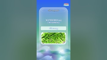 Series 7 ngày Nâng cấp Tự vựng tiếng Anh thân thuộc - Topic Các loại rau| Ms Hoa Giao Tiếp