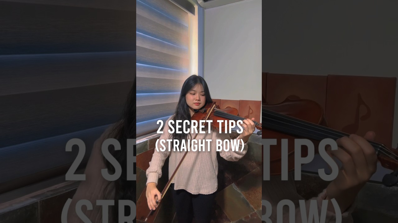 2 SECRET TIPS for a STRAIGHT BOW 