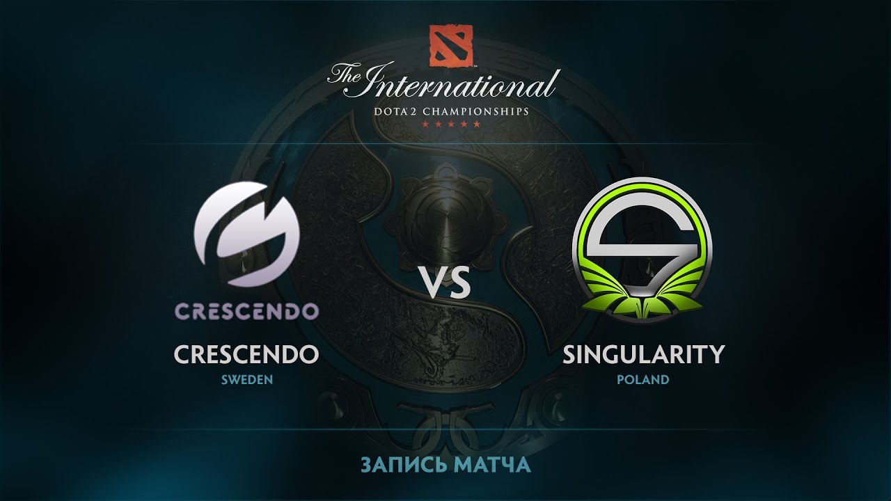 Crescendo vs Singularity, The International 2017 EU Qualifier