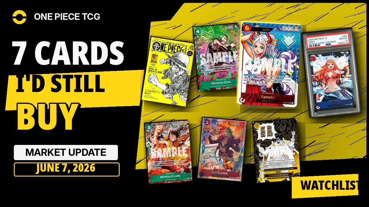 7 One Piece TCG Cards I'd Buy Right Now - YouTube